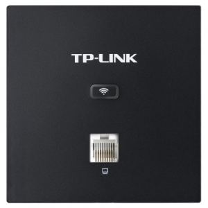 TP-LINK TL-AP1202GI-POE 双频千兆无线面板式AP 薄款碳素黑（方）