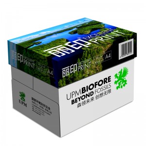UPM 丽印 普白复印纸 湖光 A4 70G 500张/包 5包/箱
