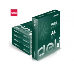 得力（deli）3485 多瑙河复印纸 A4 80g 500张/包 5包/箱
