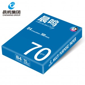 晨鸣多功能复印纸70G B4 500张/包 4包/箱（单位：包）