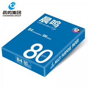 晨鸣多功能复印纸80G B4 500张/包 4包/箱（单位：包）