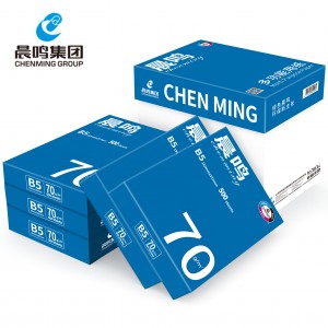 晨鸣多功能复印纸70G B5 500张/包 8包/箱（4000张）（单位：箱）