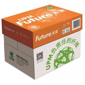 未来 A4 70G 彩色复印纸 500张/包 5包/箱
